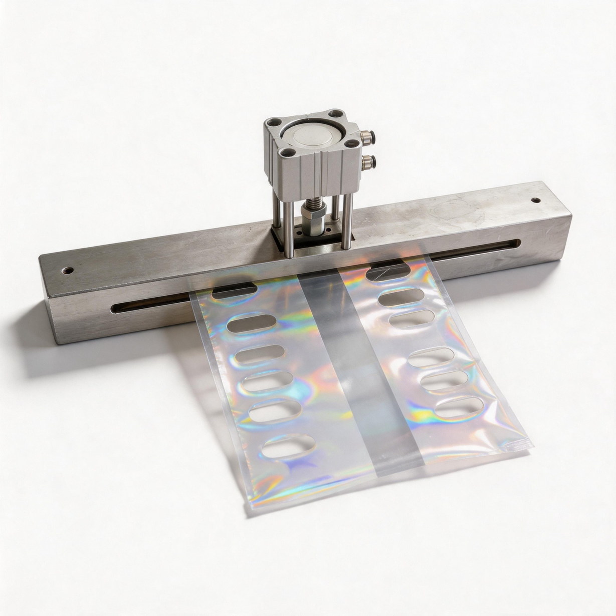Central base handle hole punch